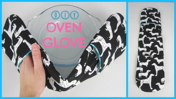 How to Recover Oven Mitts - Simple Sewing Project