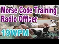 【Radio operator morse practice】This is a Morse code practice video. There is a morse exam in japan.