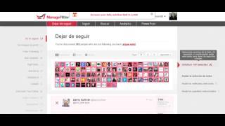 ManageFlitter Eliminar seguidores en Twitter screenshot 5