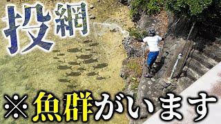 宮古島でGT釣れるまで帰れません企画始動！隠密投網で餌取り！【GT釣れるまで帰れませんin宮古島2021 #1】