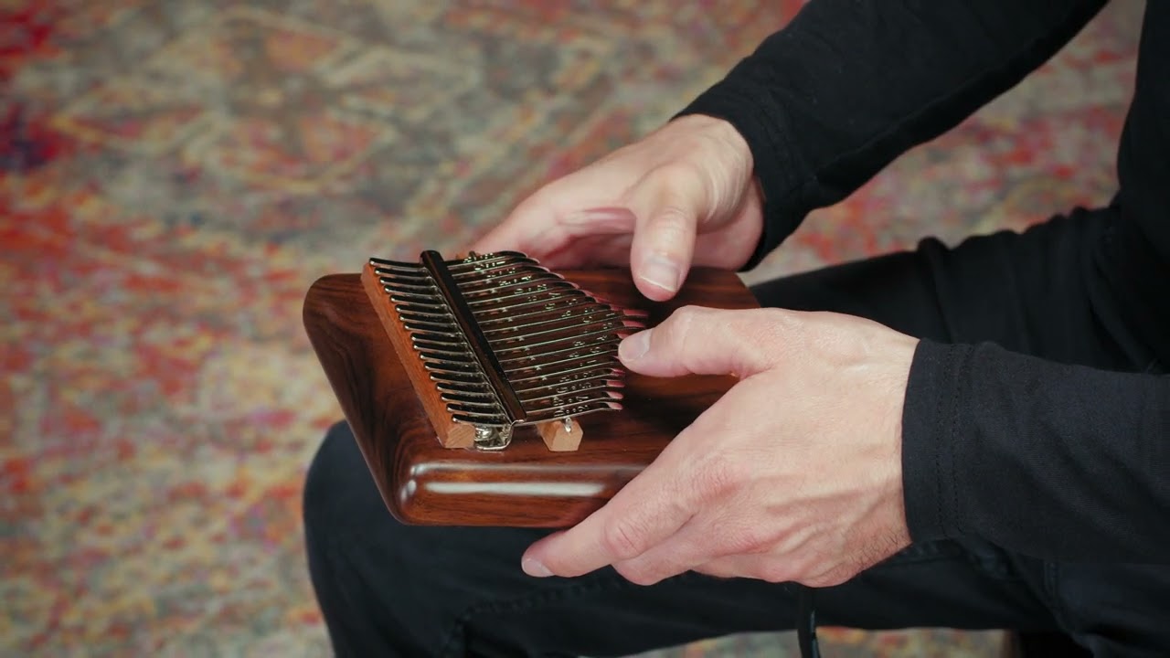 Meinl Percussion Solid Pickup Kalimba, American Walnut (PKA17AW)
