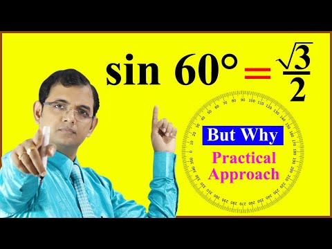 Video sin 60° = √3/2 (Why & How?) || Trigonometry || How to find the value of sin 60° - youtube