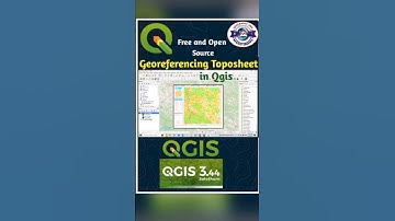 How to Georeference Toposheet in QGIS #shorts