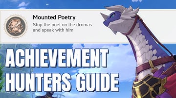 Mounted Poetry - v3.0 HSR Hidden Achievement Guide