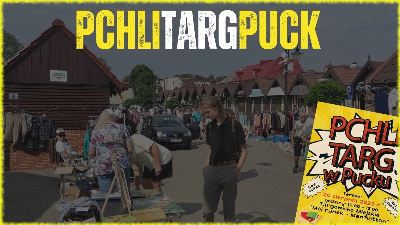 PCHLI TARG PUCK, poszukiwanie skarbów na targu w Pucku  