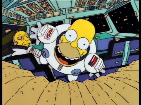 Homer der Astronaut - Simpsons Clips (S5E15)