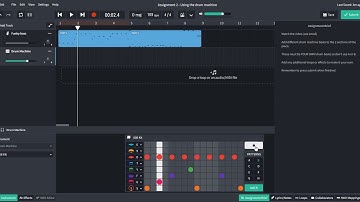 Bandlab video 2 - Using the drum machine