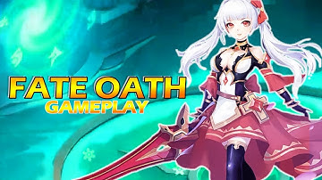Fate Oath Gameplay MMORPG Android and IOS