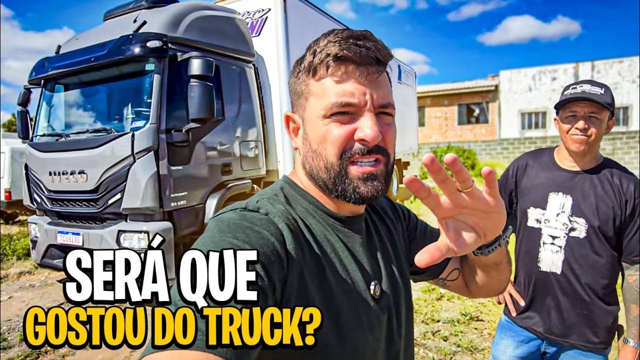 SAIU DA CARRETA E  FEZ A PRIMEIRA VIAGEM NO TRUCK , SERÁ QUE GOSTOU ? #truckdriver #caminhoneiro 