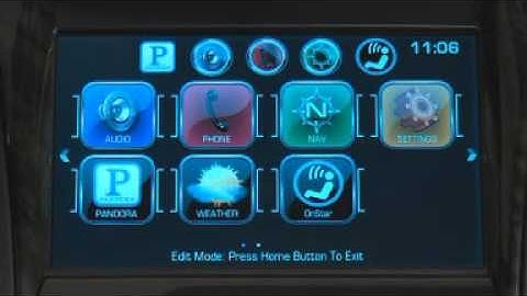 2015 MyLink customizing the screen