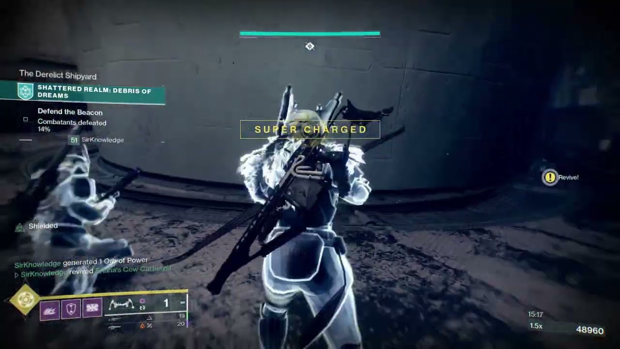 Shattered Realm Debris of Dreams Second Beacon and Scorn Scrapwalker | Destiny 2 Season of the Lost