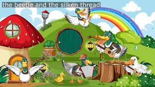 The Beetle and the Silken Thread | Bedtime story for kids in English | Hindu Tales from the Sanskrit