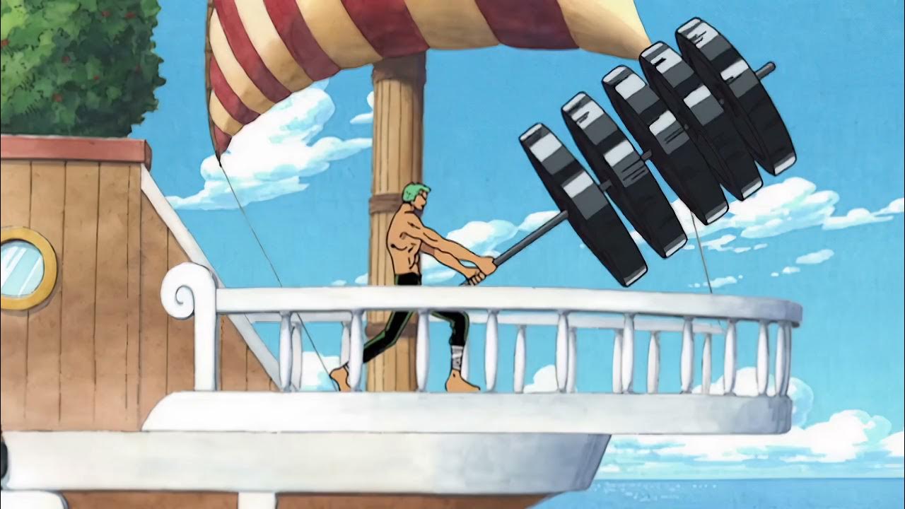 Roronoa Zoro light training One Piece AMV 4K 60 FPS YouTube