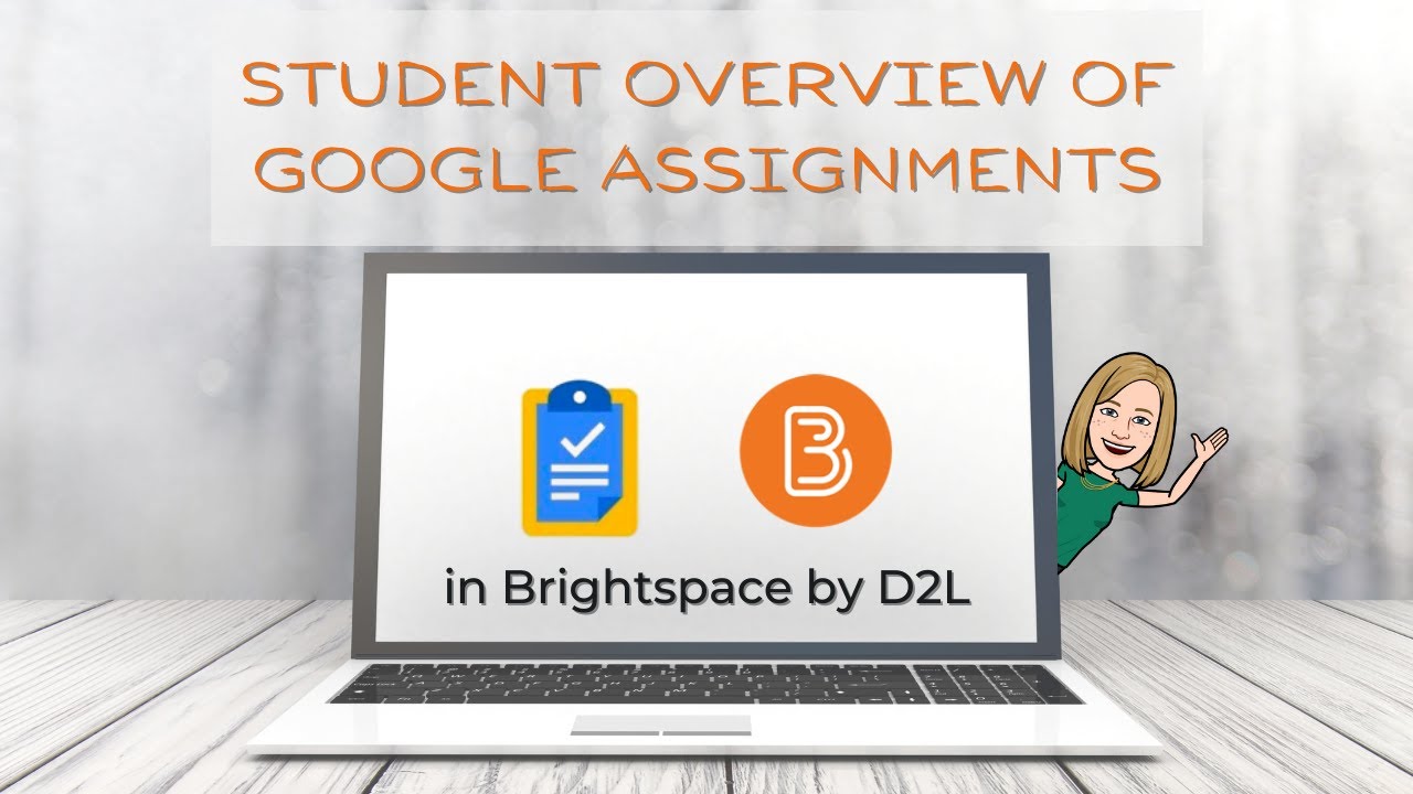 how to create a google assignment in brightspace