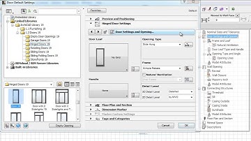 Enhanced Graphical Interface of Door Window Settings