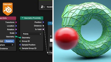 GeoNodes: Use Proximity Node For Dynamic Fun | Beginners