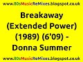 Breakaway Extended Power Mix Donna Summer Tony Humphries Remix 80s Club Music 80s Club Mix mp3