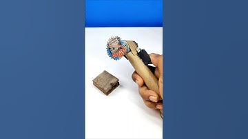 Turn a DC Motor into a Powerful Grinder Machine – Easy DIY Project!