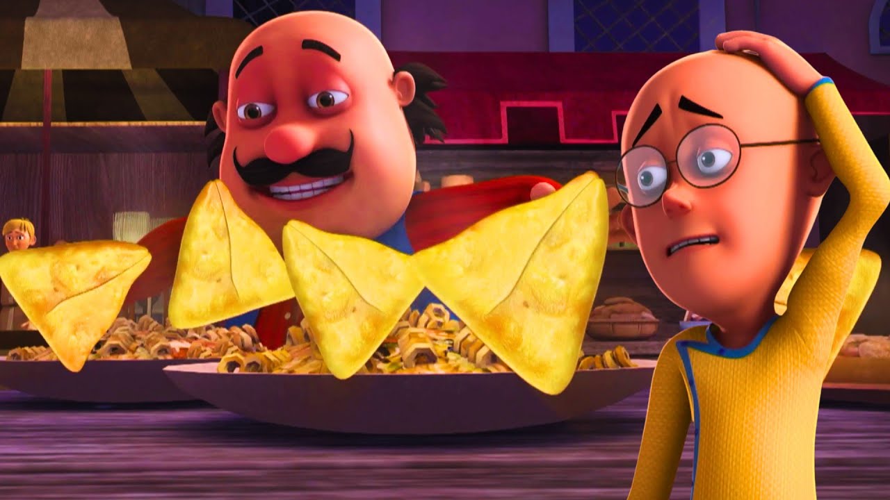 Samosas అని పొరపాటు పడి Pizzas తినేసిన Motu | Motu Patlu In The Game of Zone