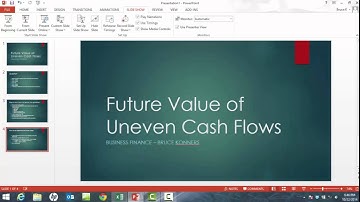 Future Value of Uneven Cash Flows
