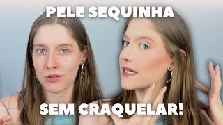 O SEGREDO DA MAQUAGEM QUE NÃO CRAQUELA E FICA SEQUINHA NA PELE OLEOSA! FÁCIL, RÁIDA E BONITA!