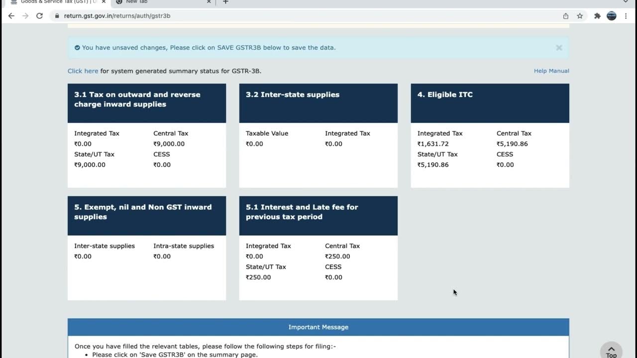GST main unregister or register person ka RCM kaise pay kare or input