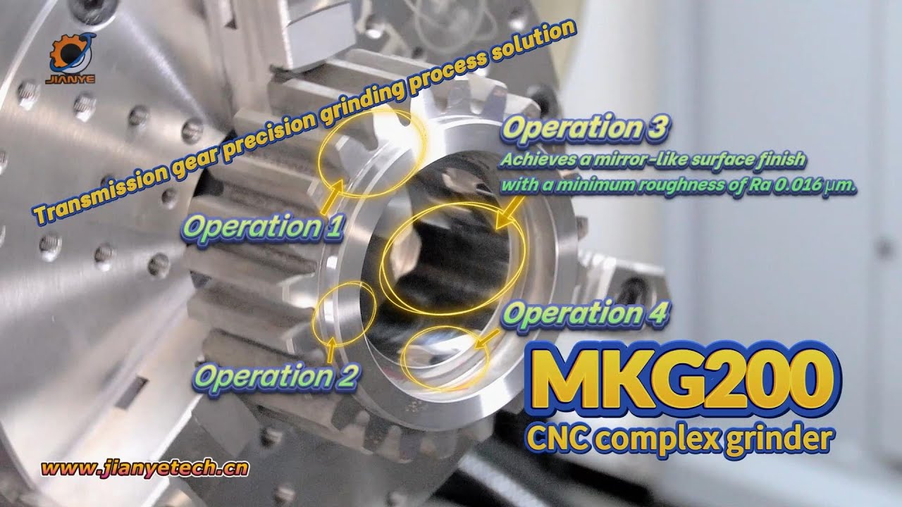 Transmission gear precision grinding process solution