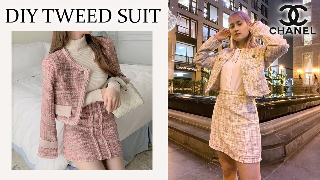 Chanel-inspired Tweed Jacket Patterns