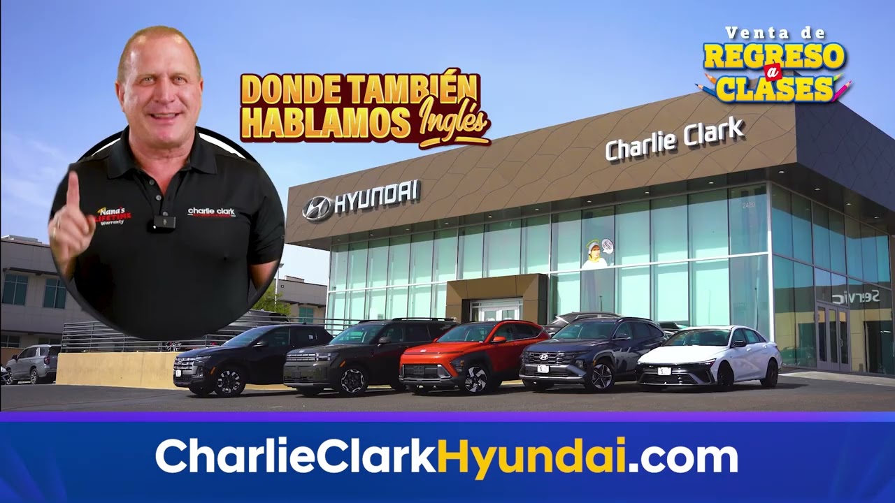 Venta de Regreso a Clases en Charlie Clark Hyundai