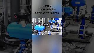 Parte 3. Historia de los sistemas hidráulicos Válvulas Hidráulica Neumática Historia Hidraulica