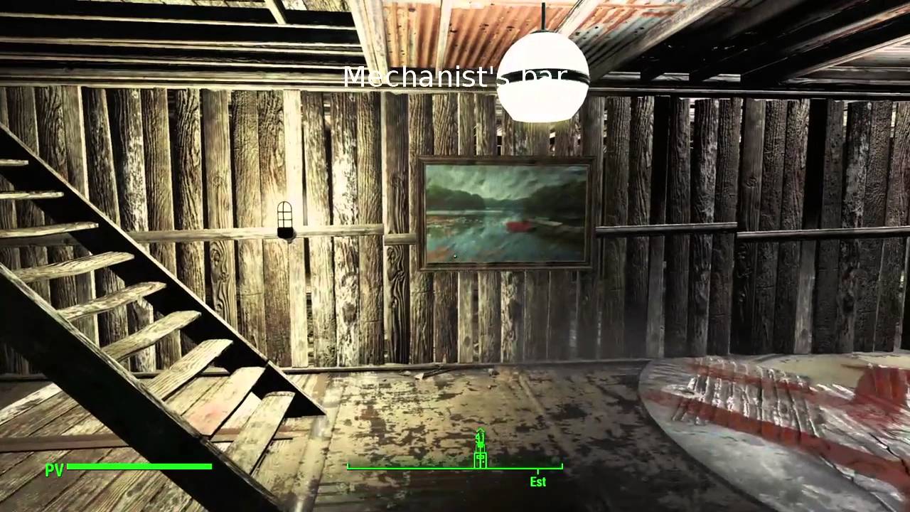 Fallout 4 The mechanist lair settlement YouTube