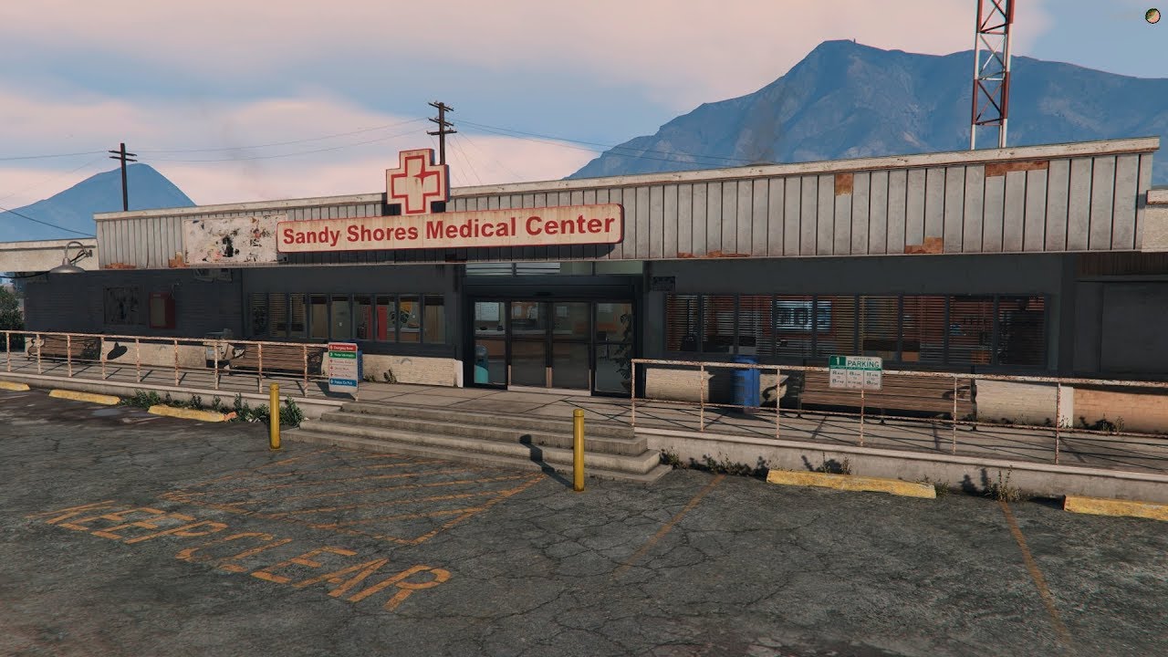 Gta V Mlo Open Interior Hospital Sandy Shores Overview By Unclejust By Unclejust