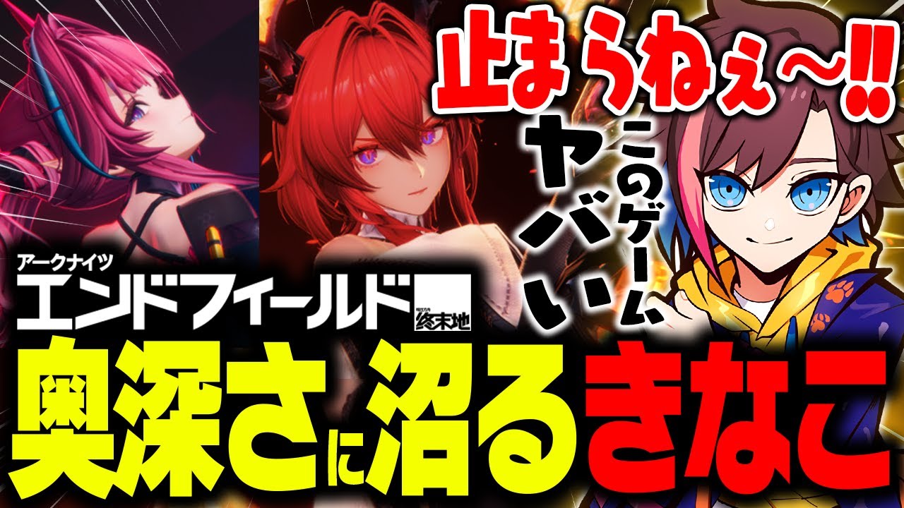 豪運で欲しかったキャラも手に入れゲームの奥深さにしっかり沼るきなこ【アークナイツ:エンドフィールド】