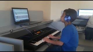 Soft Mozart Lebanon Majd (6) Plays French song PH with metronome preparory C screenshot 5