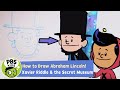 Drawing Abraham Lincoln: Shapes and Features
