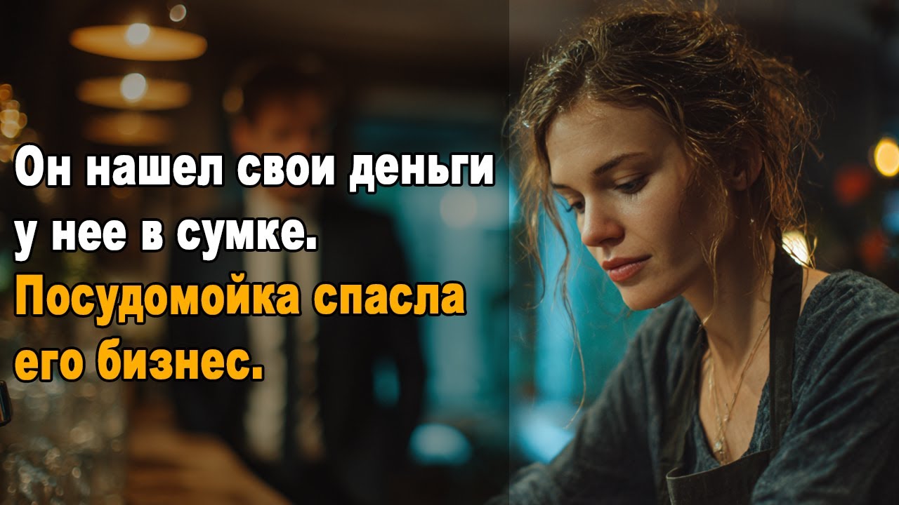 Он нашел свои деньги в её в сумке. Посудомойка спасла его бизнес.