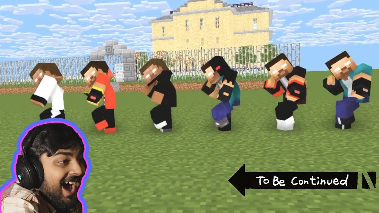 FUNNY DANCE with ALL HEROBRINE BROTHERS - MINECRAFT ANIMATION - MUTAHAR ...