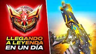 Llegando a Leyenda en 1 DIA + mis mejores clases | COD mobile