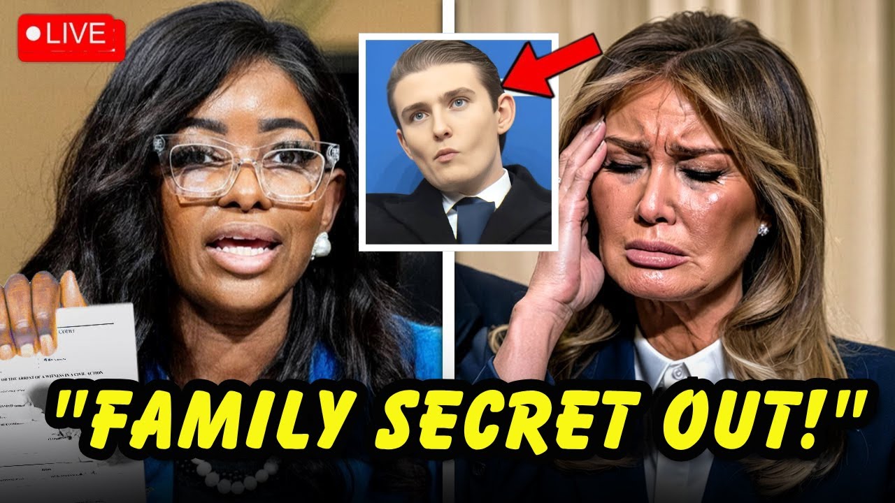 Melania EXPLODES When Barron’s DNA Results Come Out — Jasmine Crockett EXPOSES Everything