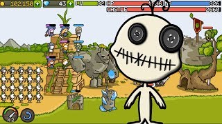 NGƯỜI QUE STICKMAN ĐÁNH CHIẾM CÁC VƯƠNG QUỐC MỚI | Grow Castle | Top Game Mobile Hay Android, Ios screenshot 4