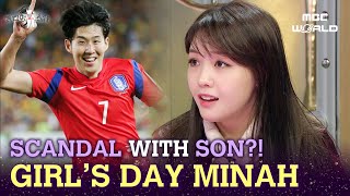 [C.C.] Girl's Day MINAH dated Son Heungmin? #GIRL'SDAY #BANG…