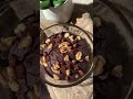 {brownie baked oats} #Shorts #asmr #bakedoats