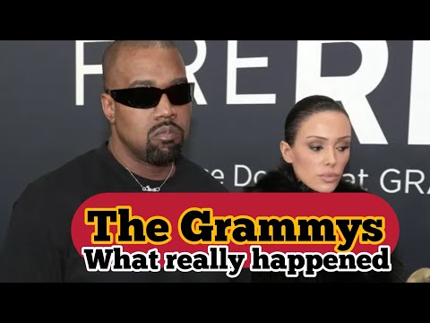 Kanye West and The Grammys Red Carpet. What really happened!