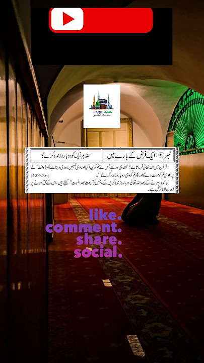 ALLAH har ek ko dobara zinda karega I surah rum I surah room I hamd the islamic academy I quran