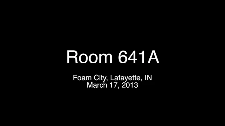 Room 641A - Documentation, No Lights
