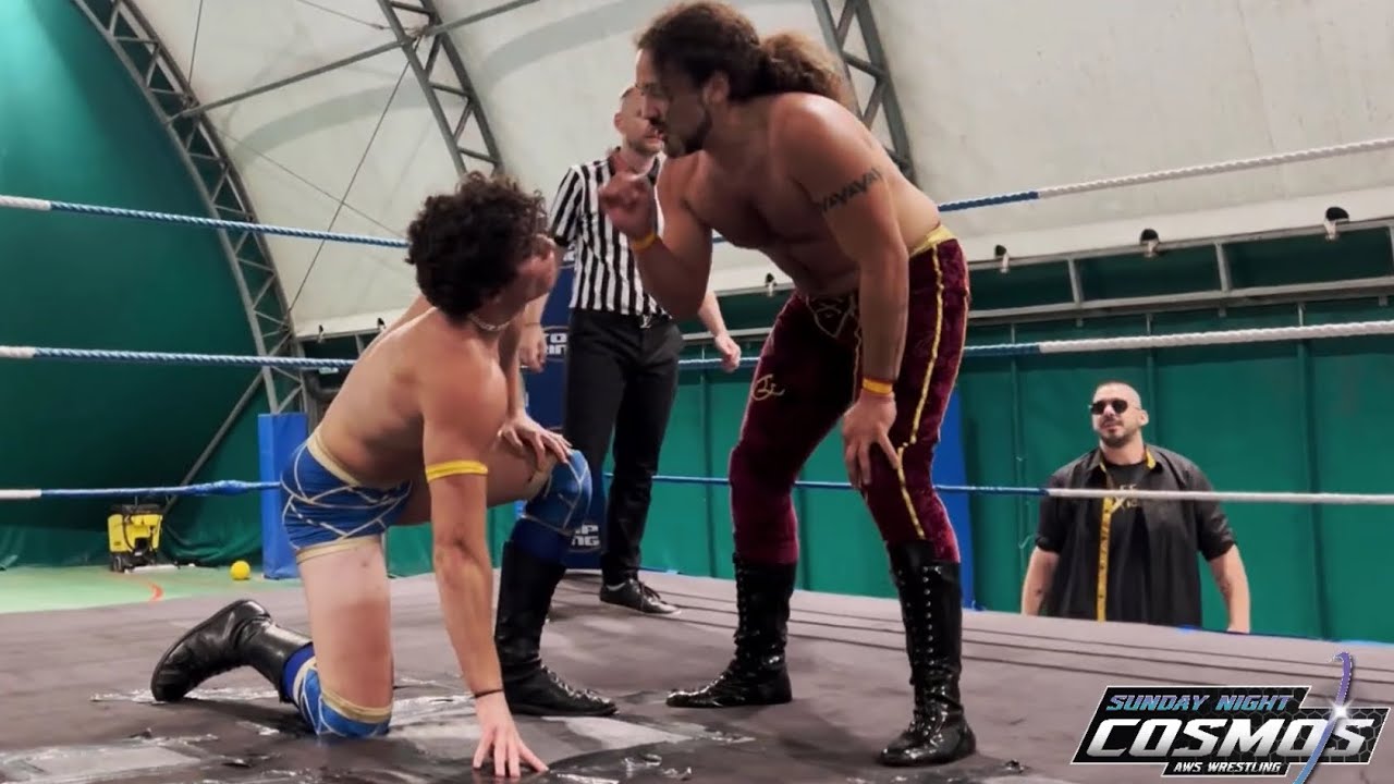 Conte McStevenson VS Guido Buriani - AWS WRESTLING