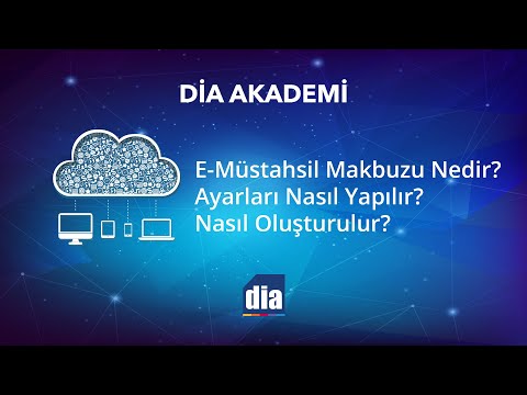 E-Müstahsil Makbuzu Nedir Nasıl Oluşturulur? DİA eğitim videosu