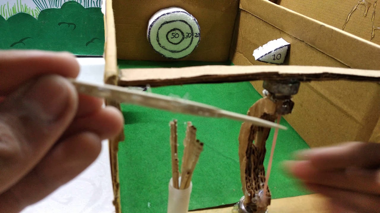 Cardboard Archery Creative Corner DIY 3 YouTube