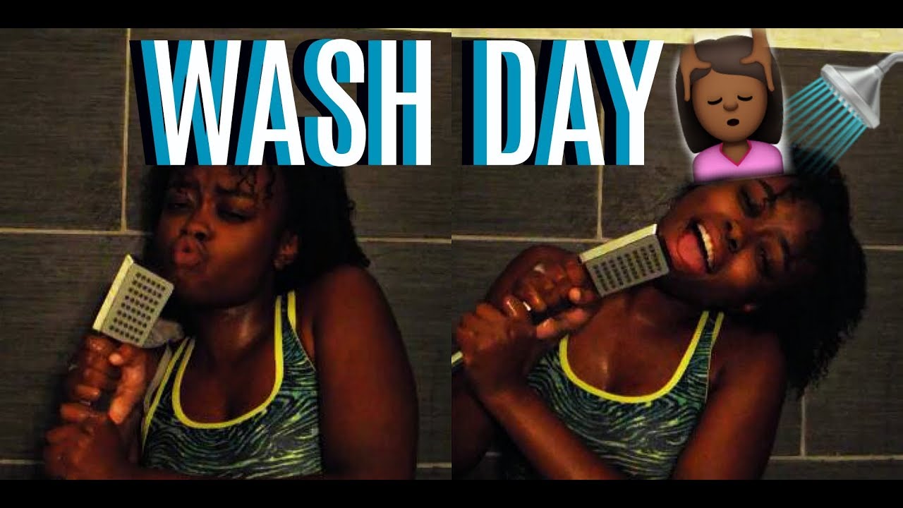 Natural Hair Wash Day Routine 2017 (3B Hair) -nyapapaya