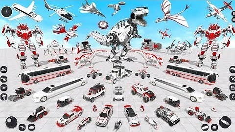 Fighting Vehicle Transformation  ! Dino Robot Car Game 2024 - Android Gameplay episode-02